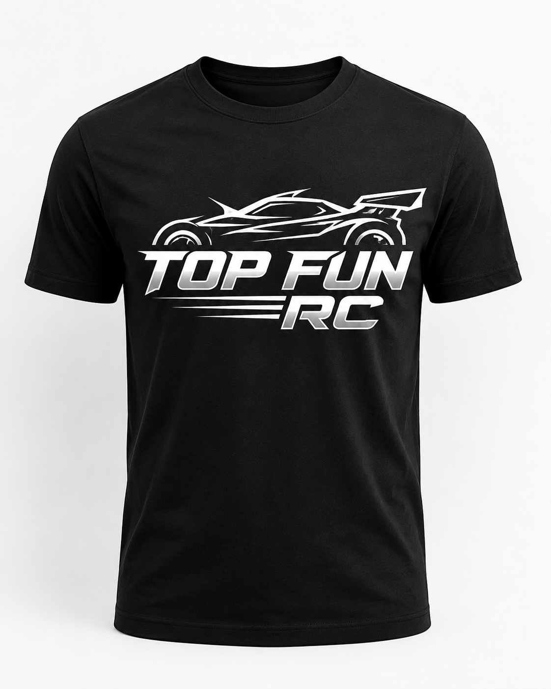 Top Fun RC Black Racing Graphic Tee